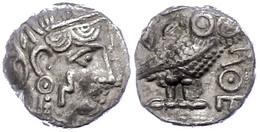 Sabäer, Drachme (4,79g), Ca. 3. Jhd. V. Chr.. Av: Athenakopf Mit Attischem Helm Nach Rechts. Rev: Stehende Eule Nach Rec - Andere & Zonder Classificatie