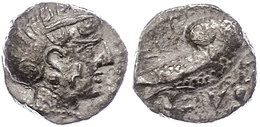 Sabäer, Drachme (5,10g), Ca. 3. Jhd. V. Chr.. Av: Athenakopf Mit Attischem Helm Nach Rechts. Rev: Stehende Eule Nach Rec - Other & Unclassified