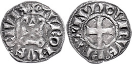 Frankreich, Dernier Tournois (0,86g), Louis IX., 1245-1270. Av: Kreuz, Darum "+LVDOVICVS REX". Rev: "+TVRONVS CIVI". Ss. - Autres & Non Classés