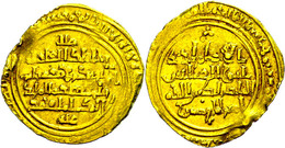Ayyubiden, Dinar (3,47g), Al-Mansur Muhammad, 595-596 (1198-1200), Vgl. Kazan 646-648, Ss.  Ss - Islamische Münzen