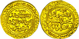 Ayyubiden, Dinar (5,50g), Al-Kamil Nasr Al-din Abu'l-Ma'ali Muhammad I Ibn Al-'Adil I, 615-635 (1218-1237), Vgl. Kazan 6 - Islamiques