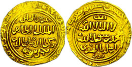 Baritische Mamluken, Dinar (7,10g), Al-Zahir Rukn Al-din Baybars I., 658-676 (1260-1277), Vgl. Kazan 666-669, Vgl. Wilke - Islamic