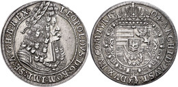 Taler, 1704, Leopold I., Hall, Herinek 652, Ss.  Ss - Austria