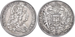 1/4 Taler, 1740, Karl VI., Hall, Herinek 588, Ss.  Ss - Oesterreich