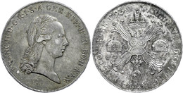 Taler, 1793, Franz II., Wien, J. 134, Vz.  Vz - Oostenrijk