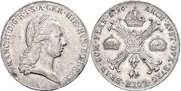 Taler, 1796, Franz II., Wien, Dav. 1180, J. 134, Ss-vz.  Ss-vz - Oostenrijk