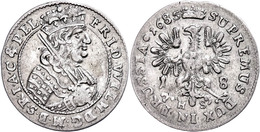 18 Groschen, 1685, Friedrich Wilhelm, Von Schrötter 1715/1716, Kl. Zahnende, Ss.  Ss - Autres & Non Classés