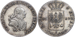 1/3 Taler, 1789, Friedrich Wilhelm II., Mzz A, Olding 4, Ss-vz.  Ss-vz - Altri & Non Classificati