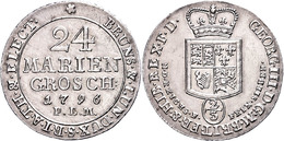 24 Mariengroschen, 1796, Georg III., Welter 2817, Vz.  Vz - Sonstige & Ohne Zuordnung