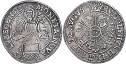 Taler (32 Schilling), 1608, Mit Titel Rudolf II., Behrens 134b Var., Kl. Schrötlingsfehler Am Rand, Kl. Kratzer Auf Dem  - Other & Unclassified