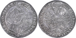 Breiter Doppeltaler, O.J. (1619-1627), Mit Wappen Des Bürgermeisters Alexander Lüneburg, Münzmeister Heinrich Von Der Kl - Other & Unclassified