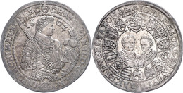 Taler, 1602, Christian II., Johann Georg I. Und August, Schnee 758, Dav. 7561, Wz. Schrötlingsfehler, Leichte Prägeschwä - Altri & Non Classificati