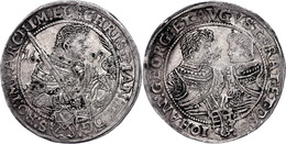 Taler, 1609, Christian II., Johann Georg I. Und August, Schnee 767, Dav. 7566, Leichte Prägeschwäche Und Randfehler, Ss. - Andere & Zonder Classificatie