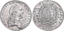 Taler, 1783, Friedrich August III., Dav. 2690, Vz.  Vz - Other & Unclassified