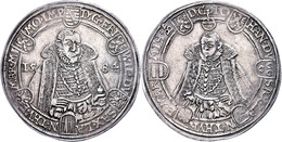 Taler, 1584, Friedrich Wilhelm I. Und Johann, Schnee 328, Dav. 9770, Ss-vz.  Ss-vz - Other & Unclassified
