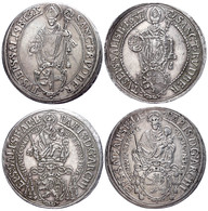 2 X Taler, 1623 Und 1637, Paris Graf Von Lodron, Zöttl 1474/1488, Probszt 1195/1215, Jeweils Felder Bearbeitet Und Hsp., - Other & Unclassified