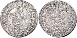 Taler, 1638, Paris Graf Von Lodron, Zöttl 1489, Probszt 1217, Rand Teilweise Bearbeitet, Ss-vz.  Ss-vz - Sonstige & Ohne Zuordnung