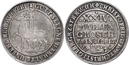 24 Mariengroschen, 1725, Christoph Friedrich, ILG, Friederich 1699, Ss.  Ss - Other & Unclassified