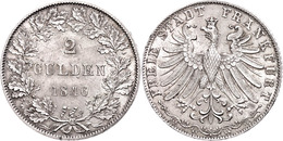 Doppelgulden, 1846, AKS 5, J. 28, Kl. Rf., Vz.  Vz - Other & Unclassified