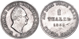 Taler, 1835, Wilhelm IV., AKS 63, J. 51, Wz. Rf., Vz.  Vz - Hannover