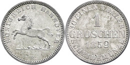 1 Groschen, 1859, AKS 149, J. 93, St.  St - Hanover