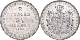 Doppeltaler, 1840, Wilhelm II., AKS 43, J. 33, Randfehler, Avers Vz, Revers Ss-vz. - Autres & Non Classés