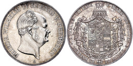 Doppeltaler, 1856, Friedrich Wilhelm IV., AKS 70, J. 82, Kl.Rf. Und Kr., Vz-st.  Vz-st - Sonstige & Ohne Zuordnung