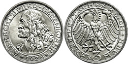3 Reichsmark, 1928, Dürer, St., Katalog: J. 332 St - Altri & Non Classificati