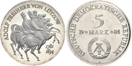 5 Mark, 1984, Lützow, In Hartplastik Verplombt, PP., Katalog: J. 1599 PP - Altri & Non Classificati