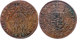 Jeton, Kupfer, 1643, Karl II., Dugn. 3983, Ss.  Ss - Altri & Non Classificati