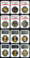 6 X 5 Cents, 2015, Canadian Nickel Legacy, Jeweils In Slab Der NGC Mit Der Bewertung PF70 Ultra Cameo, Early Releases, F - Canada