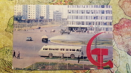 Russia. Nalchik City. 70 Years October Square. Street Propaganda 1970 Rare - Russie