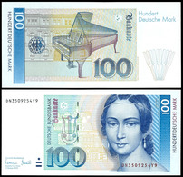 100 Deutsche Mark, Bundesbanknote, 1.10.1993, Serie DN3509254Y9, Ro. 306 A, Erhaltung I., Katalog: Ro.306a I - Other & Unclassified