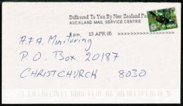 Ref 1238 - 2005 New Zealand Cover - Fastway Stamp Auckland - Covers & Documents