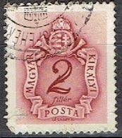 HUNGARY #  FROM 1941 STAMPWORLD P143  WM 10 - Officials