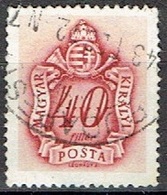 HUNGARY #  FROM 1941 STAMPWORLD P153  WM 10 - Service