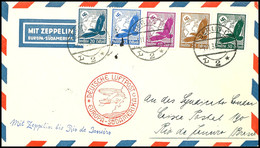 1933, 16. Südamerikafahrt (1. Fahrtperiode), Auflieferung Friedrichshafen Bis Rio De Janeiro, Brief Aus BERLIN 4.11. Mit - Other & Unclassified