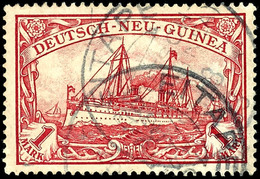 EITAPE 6/8 13, 2mal. Auf 1 Mk. Kaiseryacht, Gepr. Bothe Und R.Steuer Je BPP, Katalog: 16 O - German New Guinea