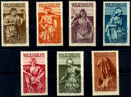 40 C. - 5 Fr. Volkshilfe, 7 Werte Komplett, Tadellos Postfrisch, 5 Fr. Gepr. Ney BPP, Mi. 280.-, Katalog: 171/77 ** - Other & Unclassified