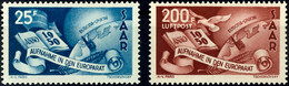 25 Und 200 F. Europarat, 2 Werte Komplett, Tadellos Postfrisch, Unsigniert, Mi. 220.-, Katalog: 297/98 ** - Other & Unclassified