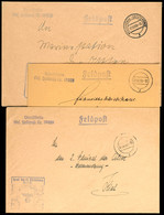 1939, 3 Feldpost-Dienstbriefe Mit Der Feldpost-Nr. 17028 = Torpedoboot "Leopard", Gute Erhaltung  BF - Altri & Non Classificati