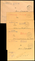 1939, 5 Feldpost-Dienstbriefe Mit Der Feldpost-Nr. 17028 = Torpedoboot "Leopard", Gute Erhaltung  BF - Altri & Non Classificati