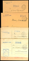 1940, 5 Feldpost-Dienstbriefe Mit Der Feldpost-Nr. 17028 = Torpedoboot "Leopard", Gute Erhaltung  BF - Other & Unclassified