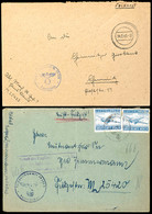 1943/44, Feldpost-Brief Mit Stummem Stpl. Vom 14.2.43 Sowie Mit Brief-Stpl. Und Absenderangabe Feldpost-Nr. M 25420 = To - Other & Unclassified