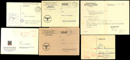 1943 - 1944, Korrespondenz Der Wehrmachtsauskunftsstelle Saalfeld Und Rotes Kreuz Weimar über In Russland Gefallene Sold - Other & Unclassified