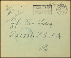 1944, Belgier In Der Wehrmacht, Feldpostbrief Aus LIEGE 18.10. An Einen Belg. Gefreiten Mit Der Feldpost-Nummer "L 51733 - Other & Unclassified