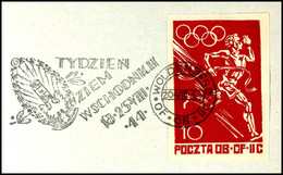 1944, "Olympisches Jahr", 10 F. Rot, Tadellos Gestempelt, Auflage 17.580 Stück, Katalog: 40 BS - Other & Unclassified