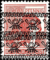 2 - 84 Pfg. Arbeiter Mit Doppeltem Bandaufdruck, Inclusive 49IDD, Postfrisch, Gepr. Dr. Dub Und Schlegel BPP, Mi. 500.-, - Sonstige & Ohne Zuordnung