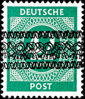 1 - 80 Pfg. Ziffer Mit Doppeltem Bandaufdruck, Ungebraucht, Gepr. Schlegel BPP, Mi. 1100,- Für Postfrisch, Katalog: I/IX - Altri & Non Classificati