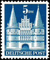 5 DM Bauten, Type II, Tadellos Postfrisch, Unsigniert, Mi. 220.-, Katalog: 100IIwg ** - Altri & Non Classificati